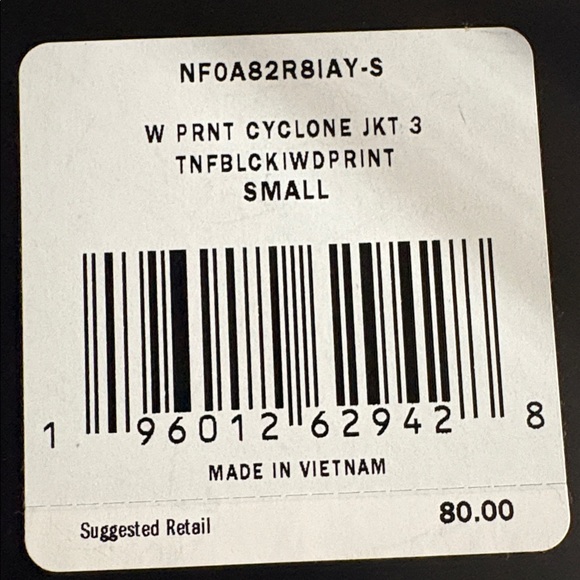 New The North Face Printed Cyclone 3 Jacket Multiple Sizes - Picture 10 of 10